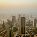 Dubai Skyline at Evening